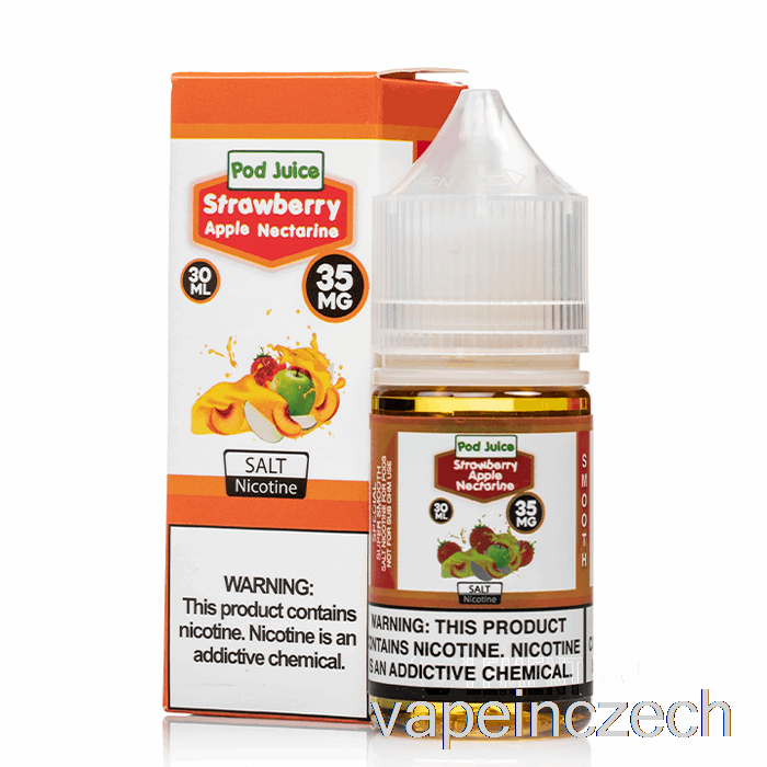 Jahoda Jablko Nektarinka - šťáva Z Lusku - 30 Ml 20 Mg Vape Bez Nikotinu